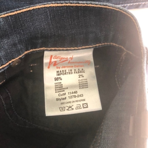 Citizens of Humanity Straight Ava jeans dark wash - Picture 6 of 11